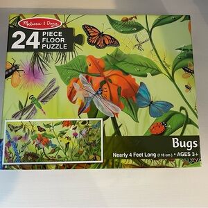 Melissa & Doug Colorful Bugs Floor Puzzle